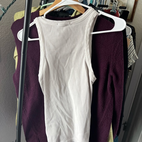 Agolde Ribbed Tank Top - Picture 3 of 3